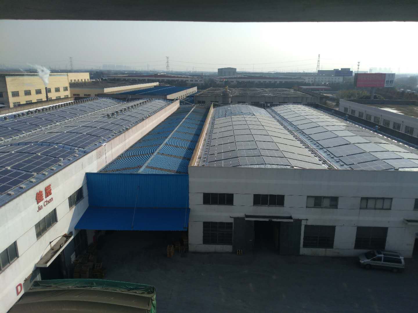佳辰地板常州有限公司屋頂588.3KWp